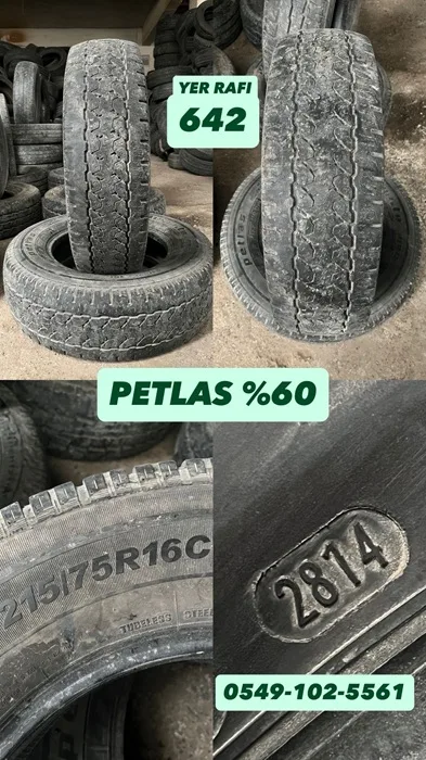 215/75R16C PETLAS (K14) 2 ADET