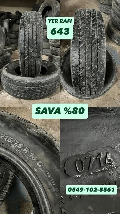 215/75R16C 113/111Q SAVA (Y14) 2 ADET