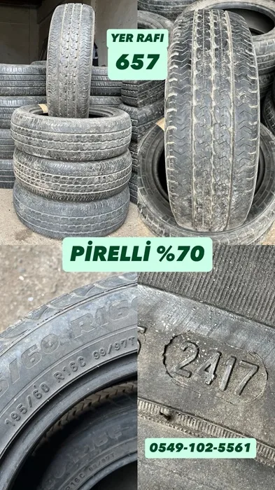 195/60R16C 99/97T PİRELLİ (Y17) 4 ADET
