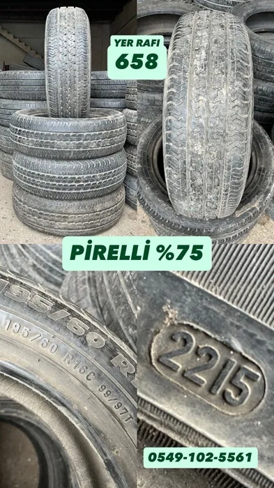 195/60R16 99/97T PİRELLİ (Y15) 4 ADET