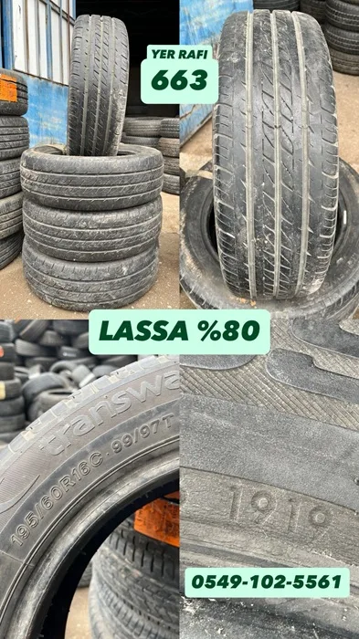 195/60R16C 99/97T LASSA (Y19) 4 ADET