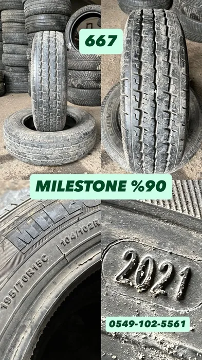 195/70R15C 104/102R MILESTONE (Y21) 2 ADET