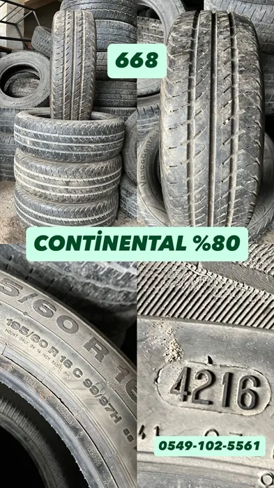195/60R16C 99/97H CONTİNENTAL (Y16) 4 ADET