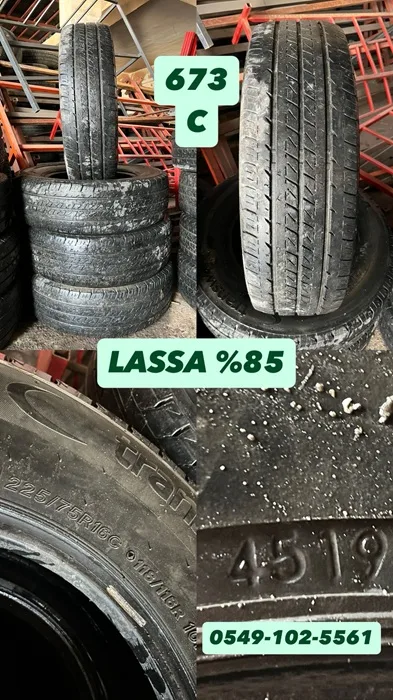 225/75R16C 118/116R LASSA (Y19) 2 ADET