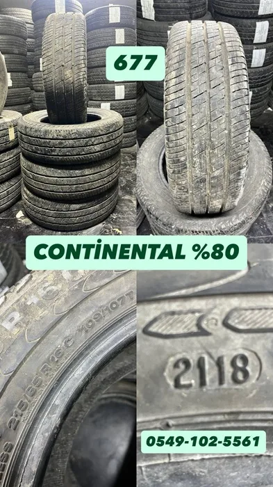 215/65R16C 109/107T CONTINENTAL (Y18) 4 ADET