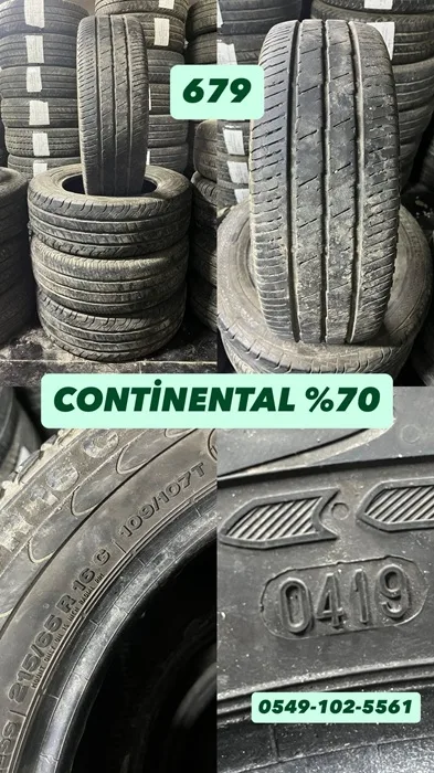 215/65R16C 109/107T CONTINENTAL (Y19) 4 ADET