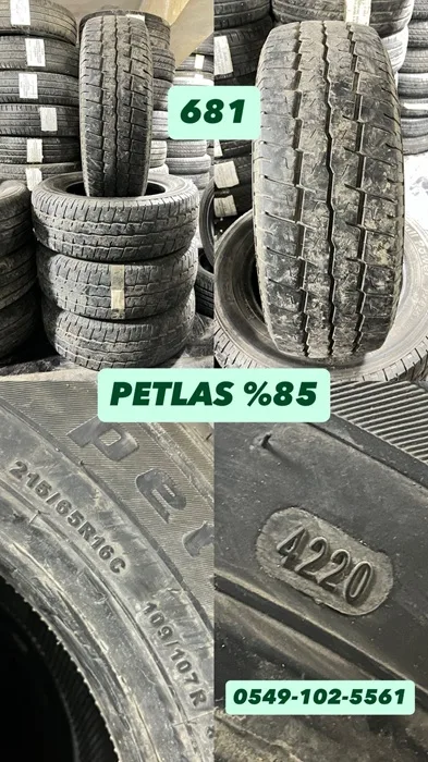215/65R16C 109/107R PETLAS (Y20) 4 ADET