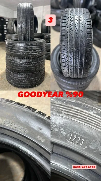 195/55R16 91V GOODYEAR (Y23) 4 ADET