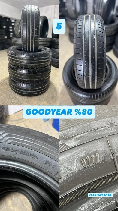 195/65R15 91V GOODYEAR (Y22) 4 ADET