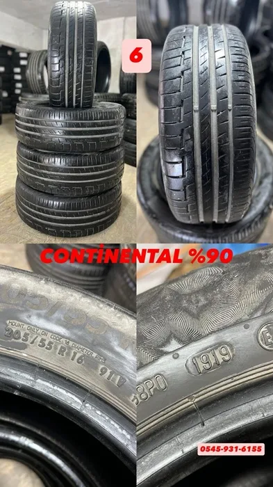 205/55R16 91V CONTİNENTAL (Y19) 2 ADET