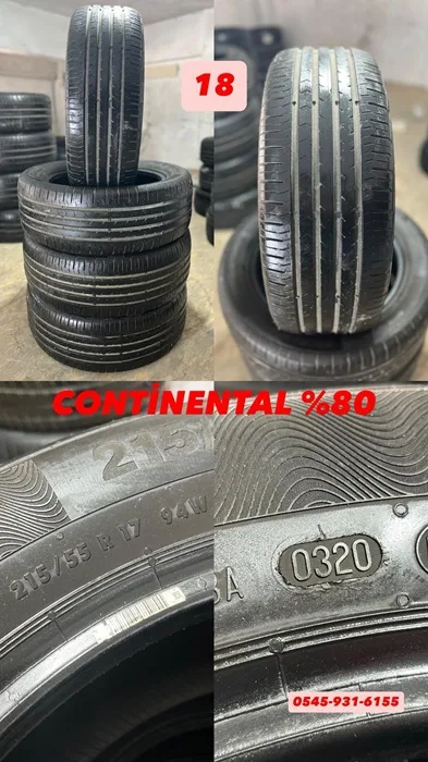 215/55R17 94W CONTİNENTAL (Y20) 4 ADET