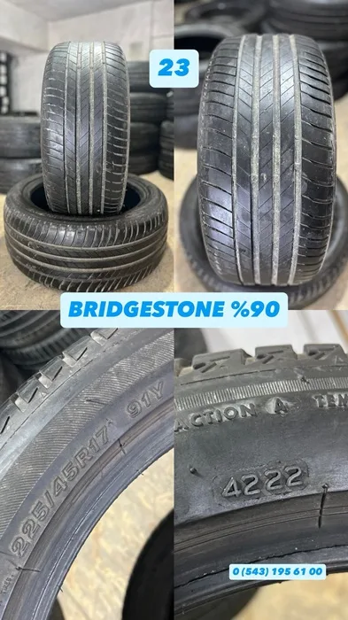 225/45R17 91Y BRIDGESTONE (Y22) 2 ADET