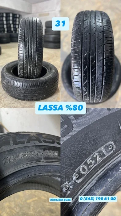 195/60R15 88H LASSA (Y21) 2 ADET