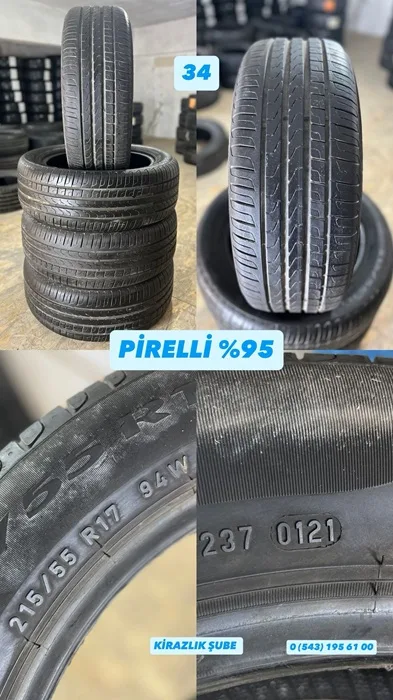 215/55R17 94W PİRELLİ (Y21) 4 ADET