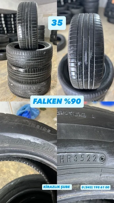 215/55R17 94V FALKEN (Y22) 4 ADET
