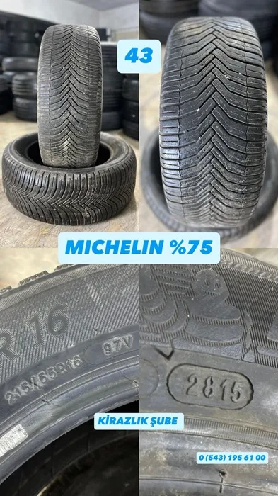 215/55R16 97V MICHELIN (K15) 2 ADET