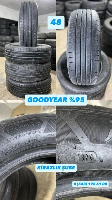 205/60R16 96H GOODYEAR (Y24) 4 ADET