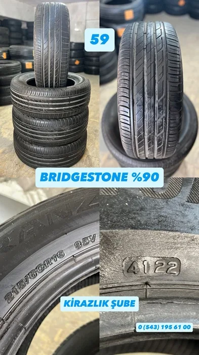 215/60R16 95V BRIDGESTONE (Y22) 4 ADET