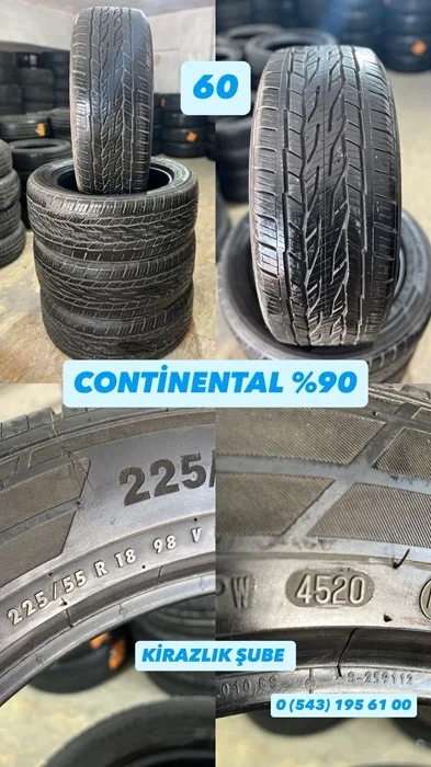 225/55R18 98V CONTİNENTAL (K20) 4 ADET