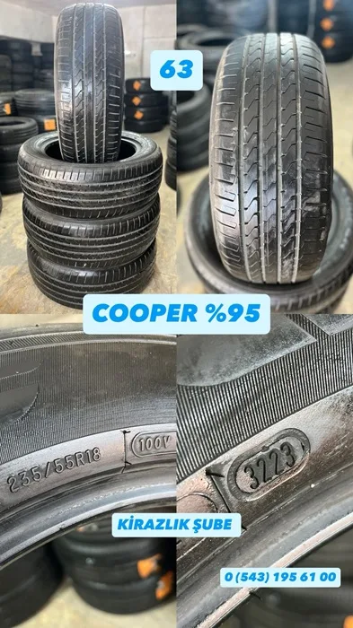 235/55R18 100V COOPER (Y23) 4 ADET