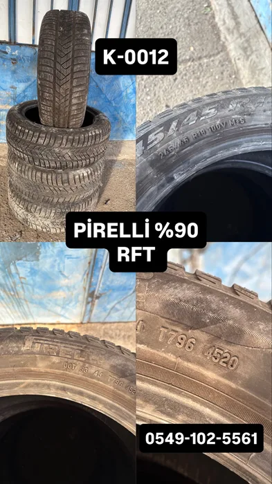 245/45R18 100V PİRELLİ (K20) 4 ADET