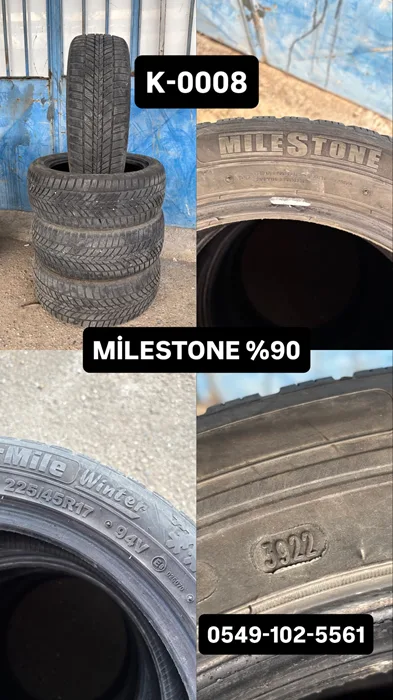 225/45R17 94V MİLESTONE (K22) 4 ADET