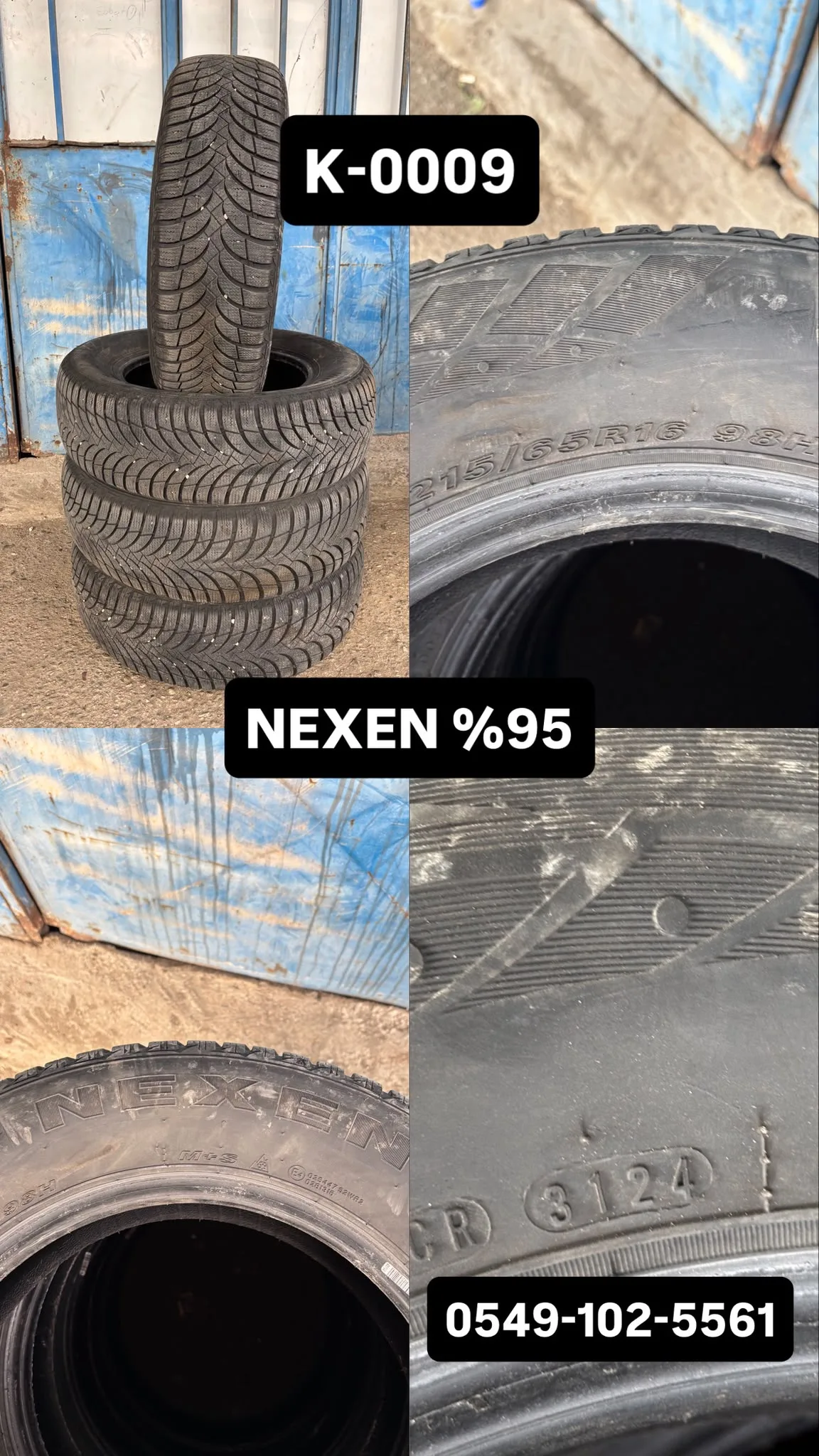 215/65R16 98H NEXEN (K24) 4 ADET