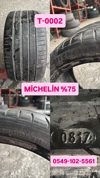 255/35ZR19 (96Y) MİCHELİN (17Y) 1 ADET
