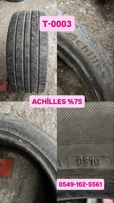 245/45ZR19 102 ACHİLLES (y19) 1 adet