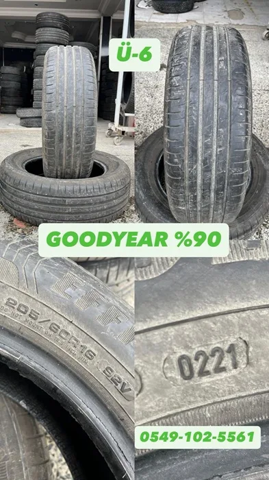 205/60R16 92V GOODYEAR (Y21) 2 ADET