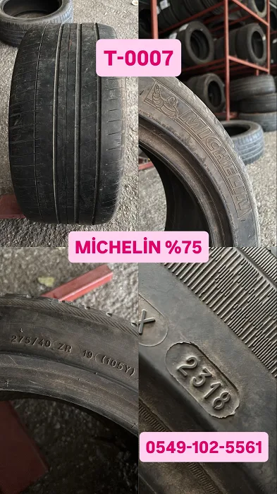 275/40ZR19 105Y MİCHELİN (Y18) 1 ADET