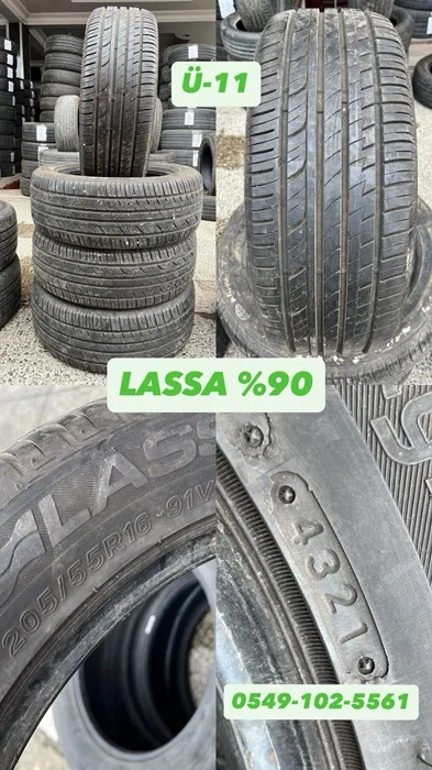 205/55R16 91V LASSA (Y21) 2 ADET