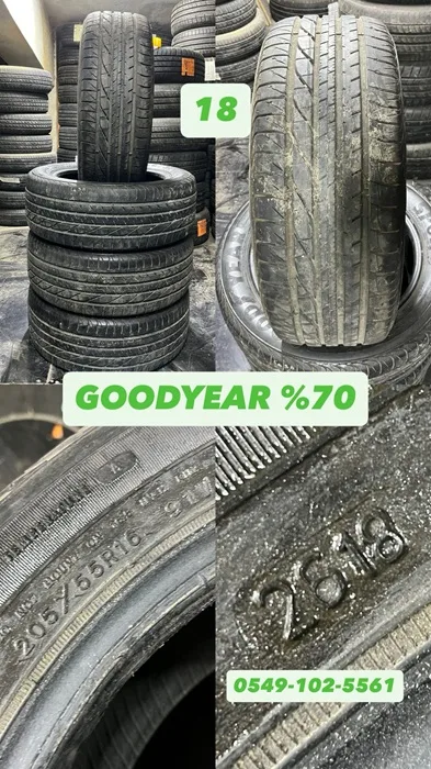 205/55R16 91V GOODYEAR (Y18) 4 ADET