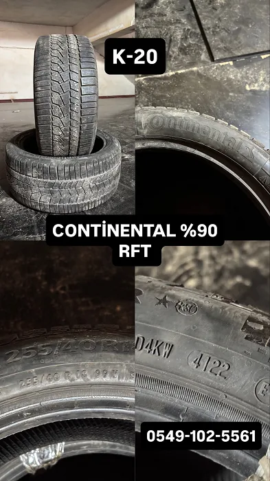 255/40R18 99V CONTİNENTAL (K22) 4 ADET