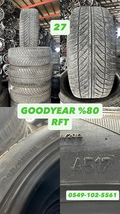245/45R18 100V GOODYEAR RFT (K17) 4 ADET