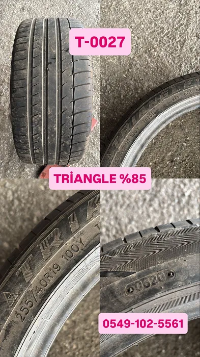 255/40R19 100 Y TRİANGLE (Y20) 1 A