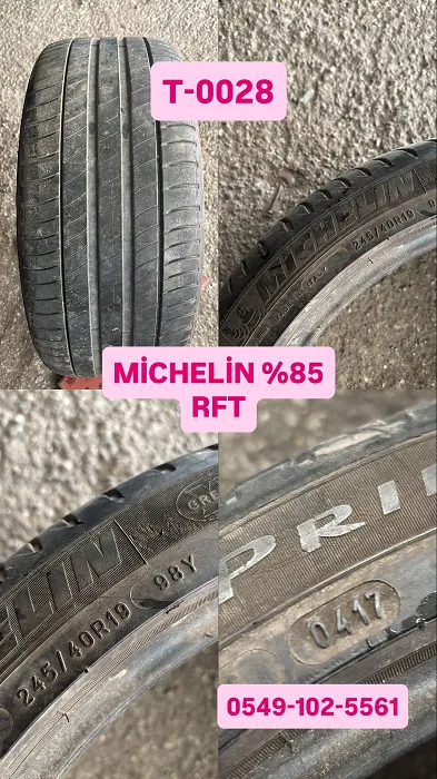 245/40R19 98Y MİCHELİN (Y17) 1 ADET