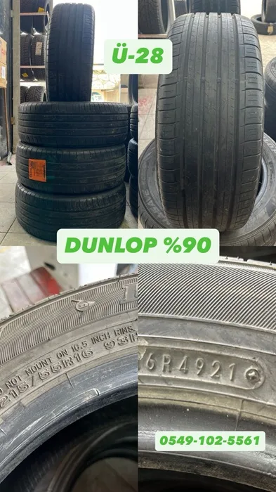 215/55R16 93H DUNLOP (Y21) 4 ADET