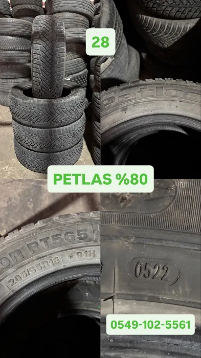 205/55R16 91H PETLAS (4MEVSİM 22) 4 ADET