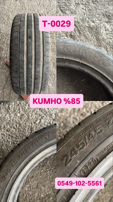 245/45ZR19 102Y KUMHO(Y20) 1 ADET