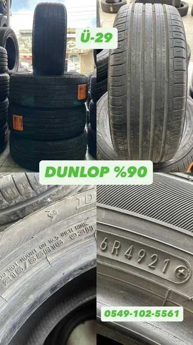 215/55R16 93H DUNLOP (Y21) 4 ADET