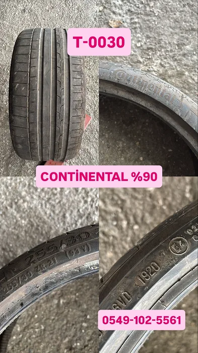 255/30ZR21 93Y CONTİNENTAL(Y20) 1 ADET
