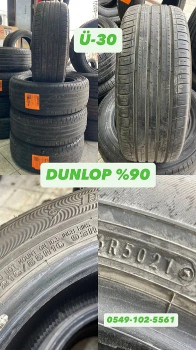 215/55R16 93H DUNLOP (Y21) 4 ADET