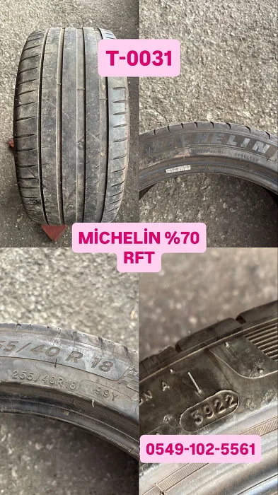 255/40R18 99Y MİCHELİN (Y22) 1 ADET