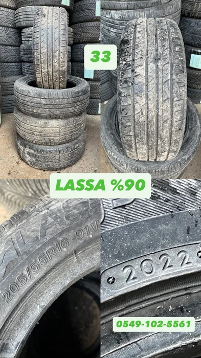 205/55R16 91V LASSA (Y22) 4 ADET
