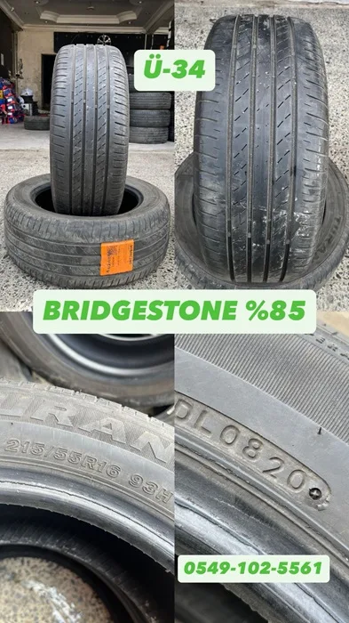 215/55R16 93H BRIDGESTONE (Y20) 2 ADET