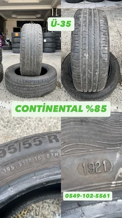195/55R16 87H CONTİNENTAL (Y21) 2 ADET