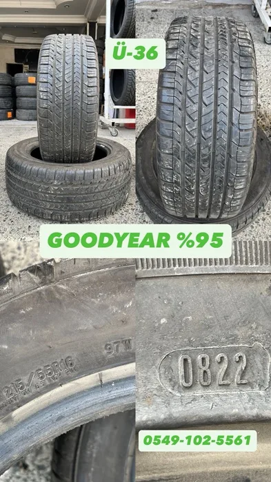 215/55R16 97W GOODYEAR (Y22) 2 ADET