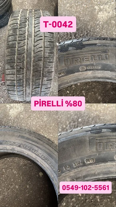 275/50R20 PİRELLİ (Y19) 1 ADET