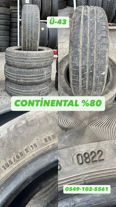 185/65R15 88H CONTİNENTAL (Y22) 4 ADET
